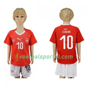 Zwitserland Xhaka 10 Kind Thuis Tenue WK voetbal 2018